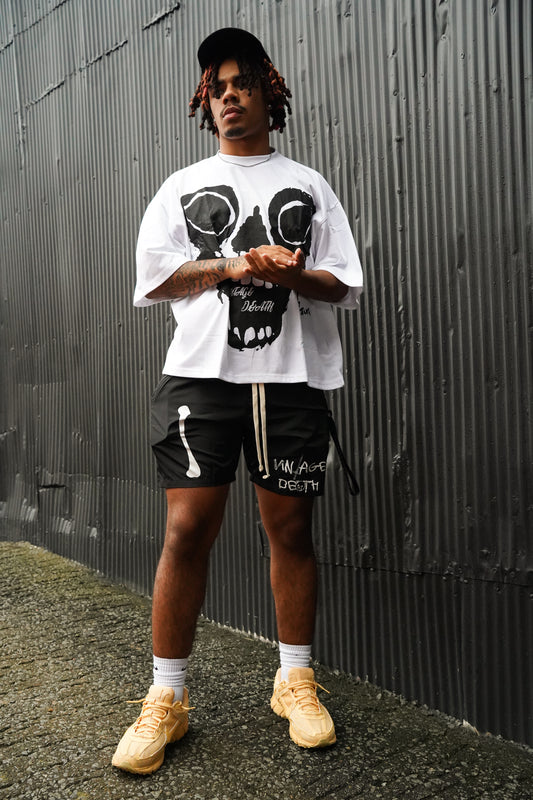 ISSA SWORD NYLON SHORTS